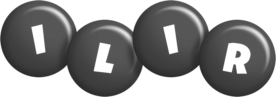 Ilir candy-black logo