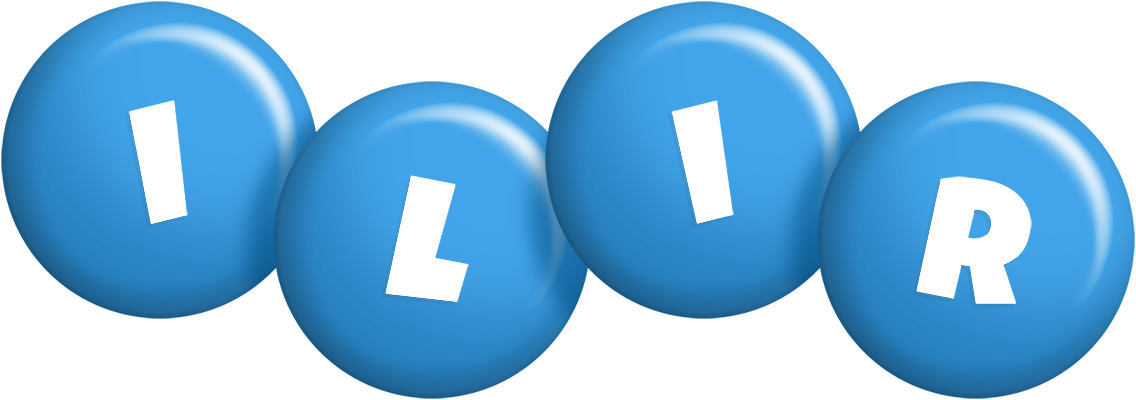 Ilir candy-blue logo