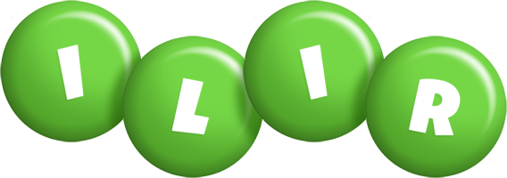 Ilir candy-green logo