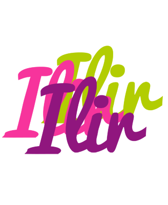 Ilir flowers logo