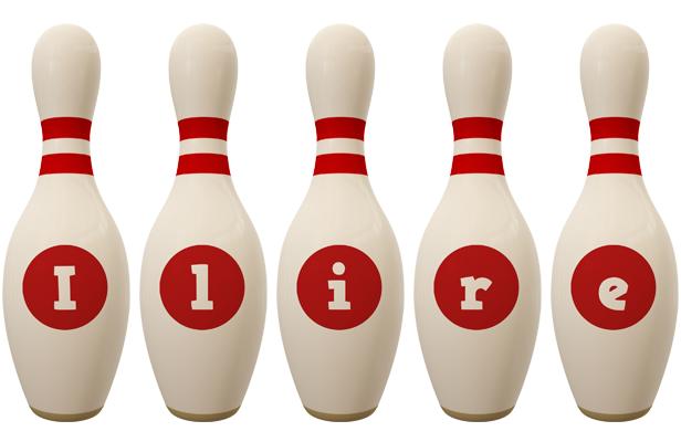 Ilire bowling-pin logo