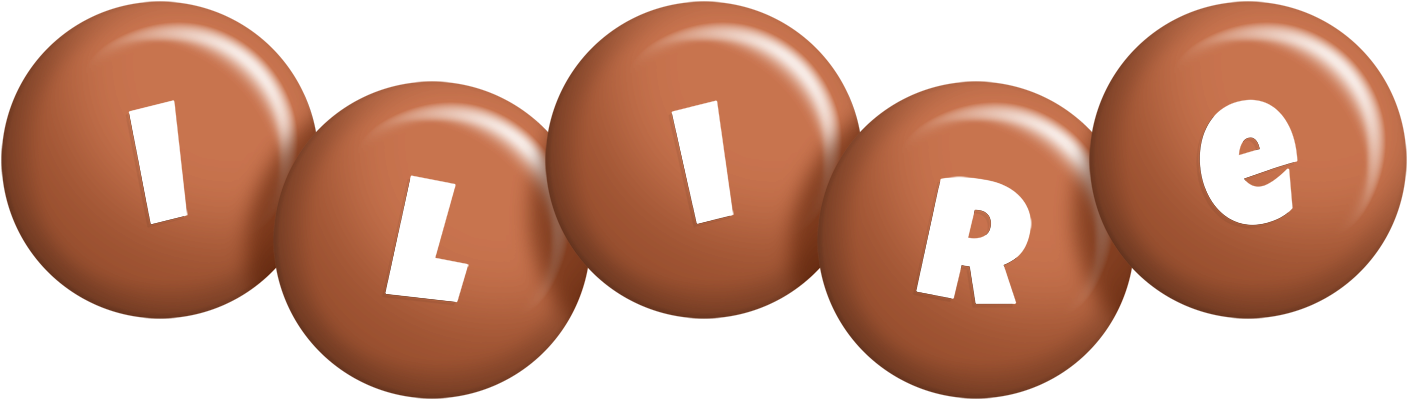 Ilire candy-brown logo