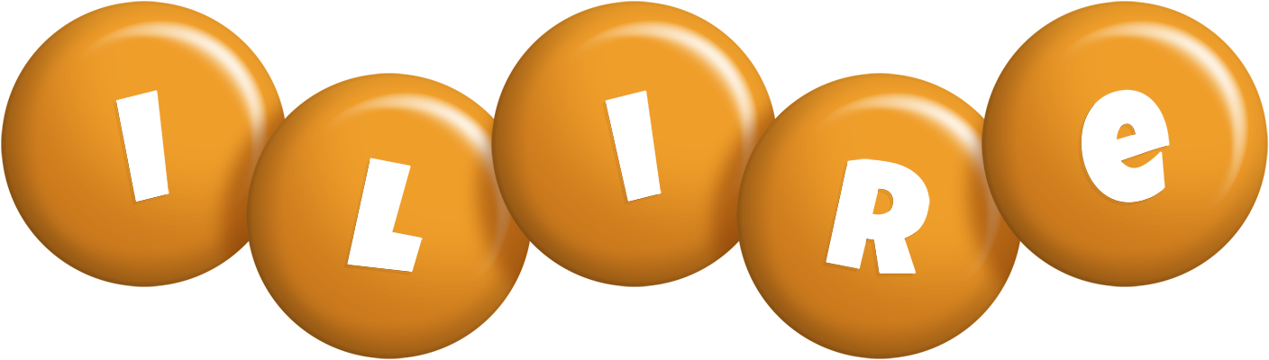 Ilire candy-orange logo