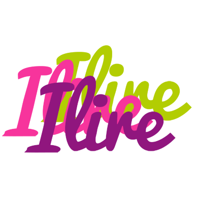 Ilire flowers logo