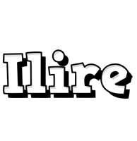 Ilire snowing logo