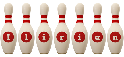 Ilirian bowling-pin logo