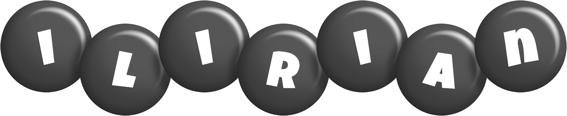 Ilirian candy-black logo