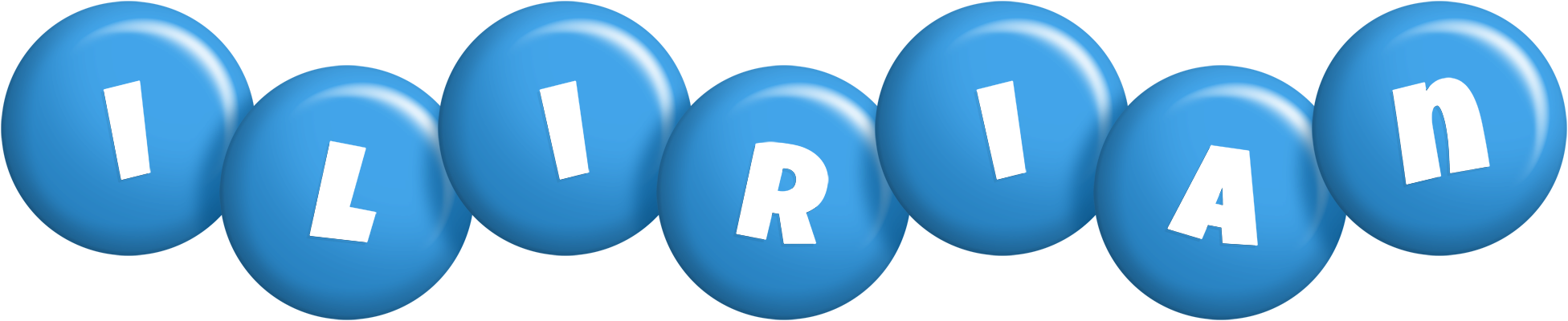 Ilirian candy-blue logo