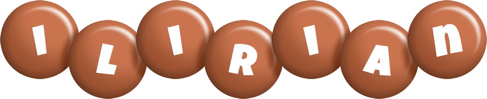 Ilirian candy-brown logo