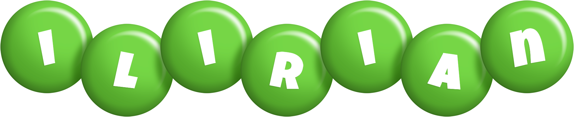 Ilirian candy-green logo