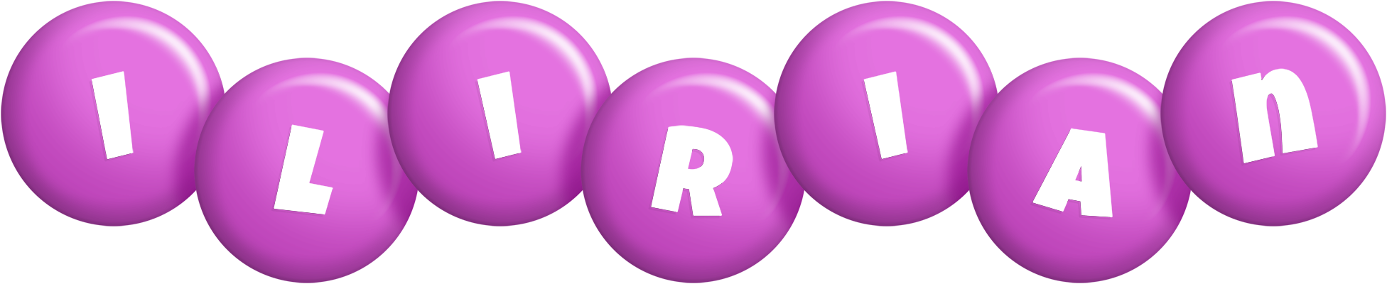 Ilirian candy-purple logo