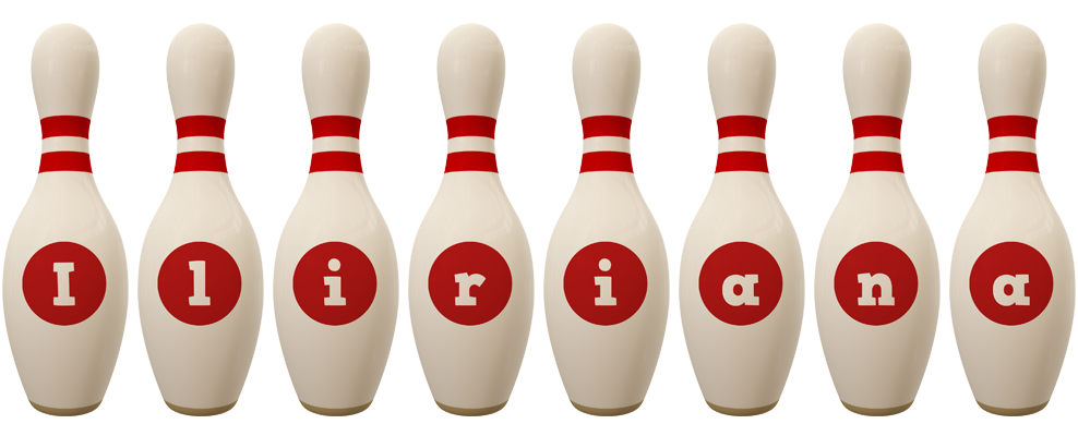 Iliriana bowling-pin logo