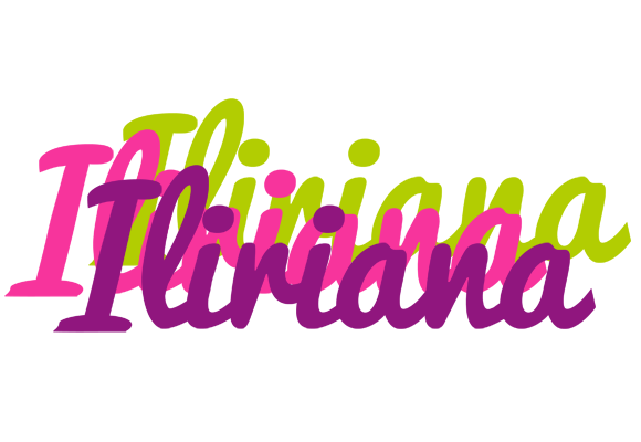 Iliriana flowers logo