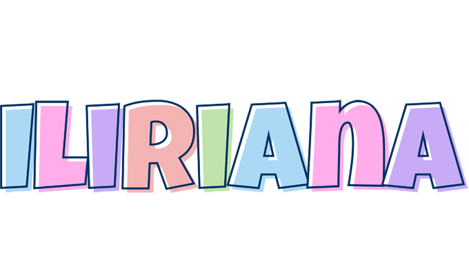 Iliriana pastel logo