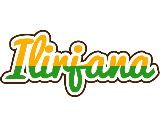 Ilirjana banana logo