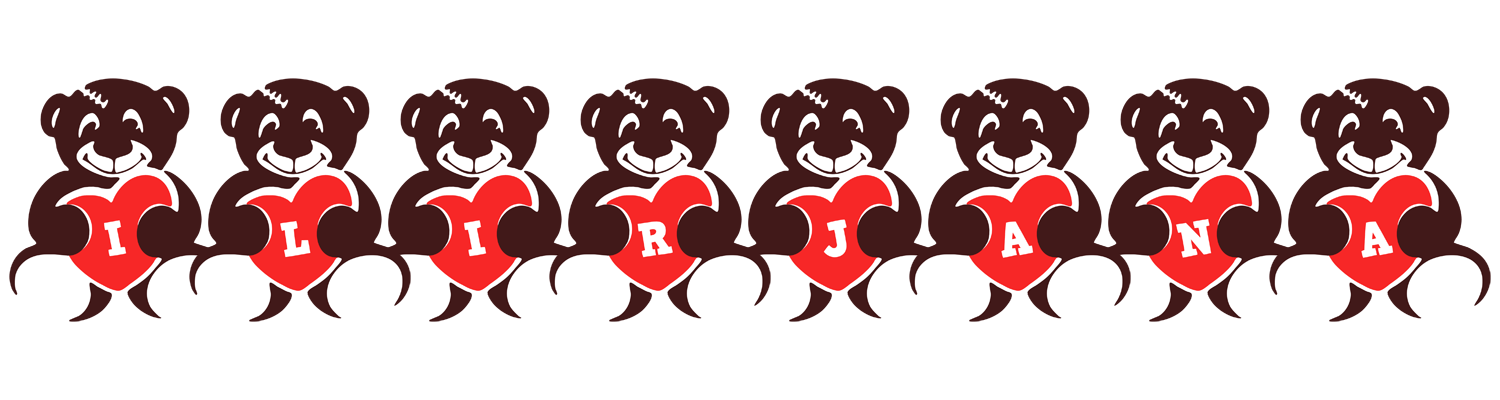 Ilirjana bear logo