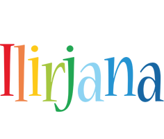 Ilirjana birthday logo