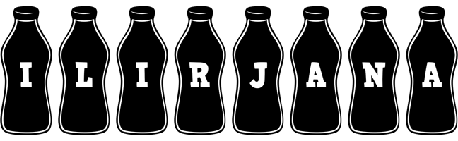 Ilirjana bottle logo