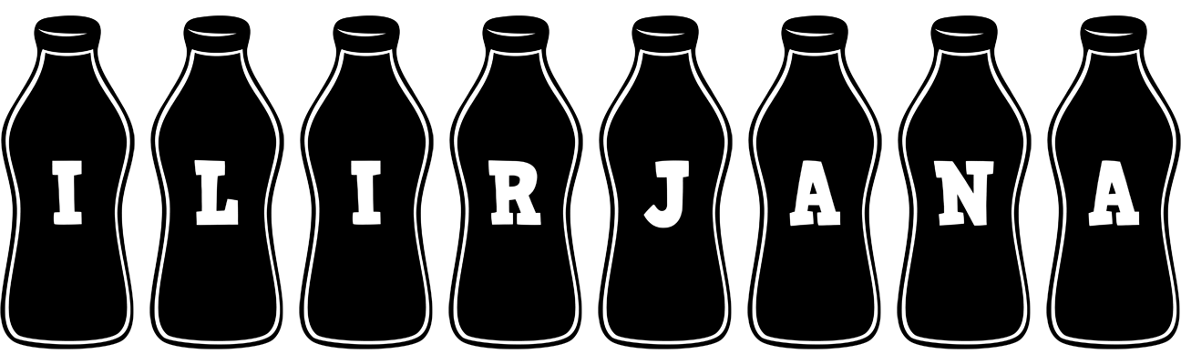 Ilirjana bottle logo