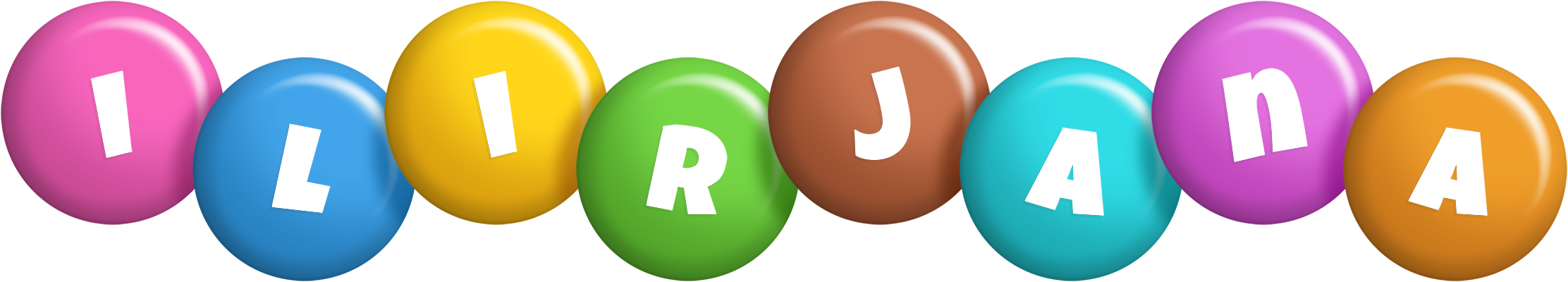 Ilirjana candy logo
