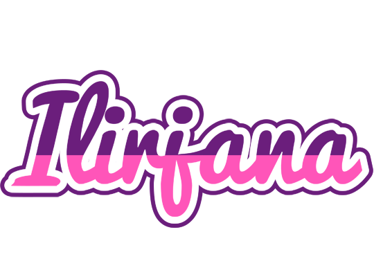 Ilirjana cheerful logo