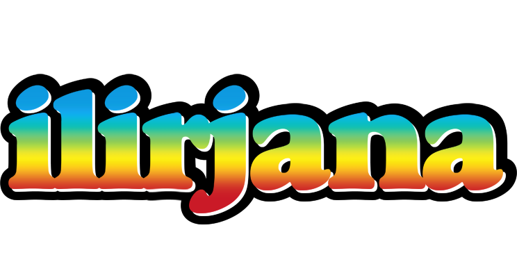 Ilirjana color logo