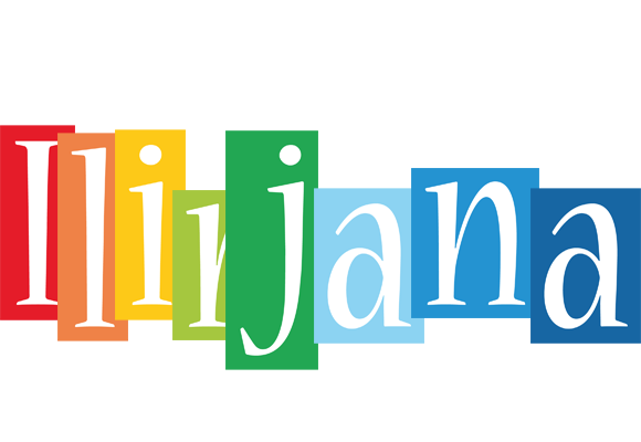 Ilirjana colors logo