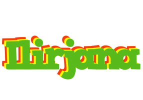 Ilirjana crocodile logo