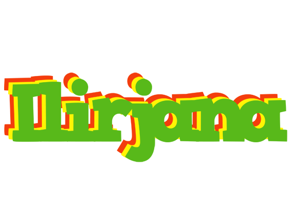 Ilirjana crocodile logo