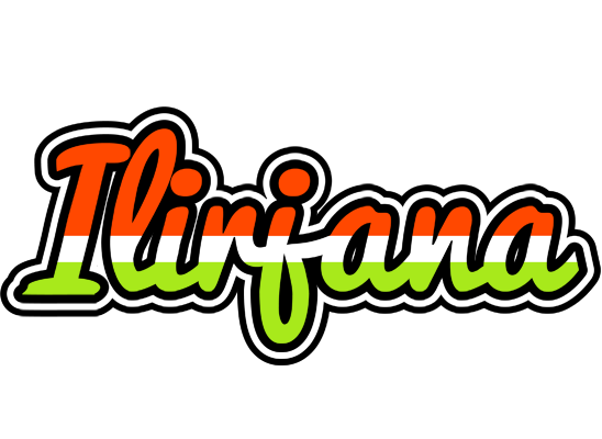 Ilirjana exotic logo