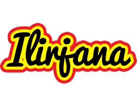 Ilirjana flaming logo