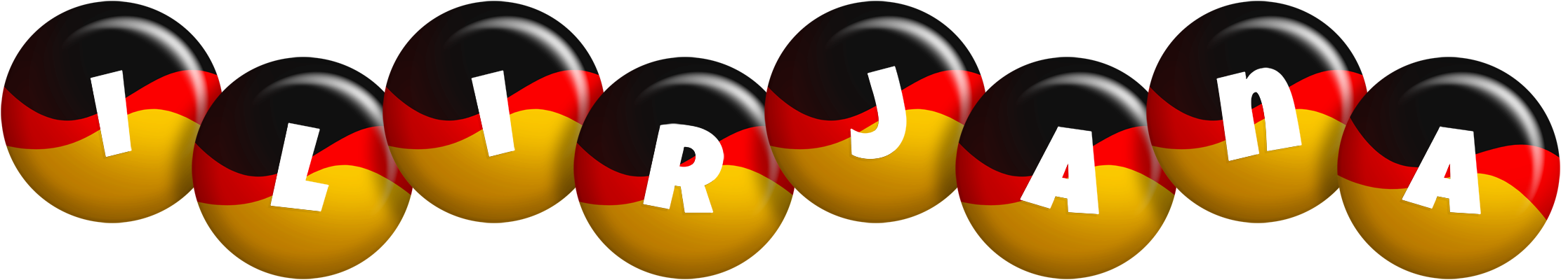 Ilirjana german logo
