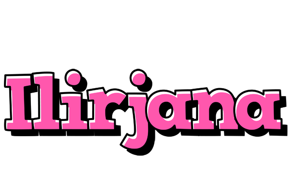 Ilirjana girlish logo