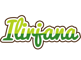 Ilirjana golfing logo