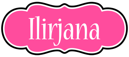 Ilirjana invitation logo