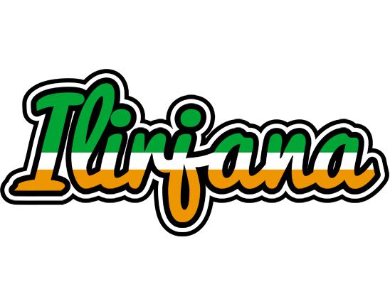 Ilirjana ireland logo