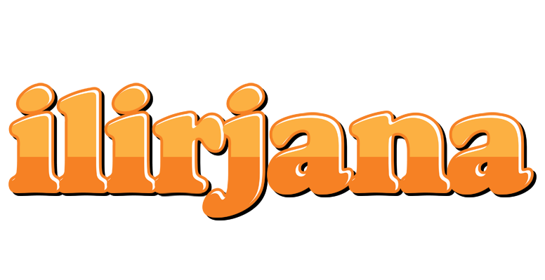 Ilirjana orange logo