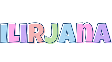 Ilirjana pastel logo