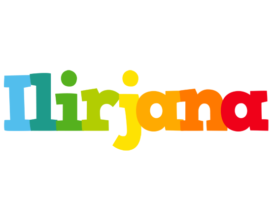 Ilirjana rainbows logo