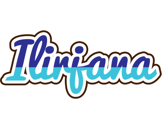 Ilirjana raining logo