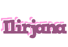 Ilirjana relaxing logo