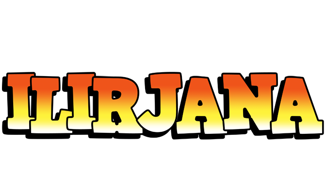 Ilirjana sunset logo