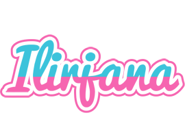 Ilirjana woman logo