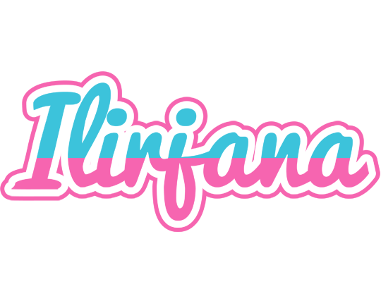 Ilirjana woman logo