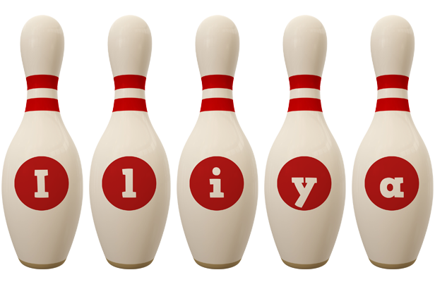 Iliya bowling-pin logo
