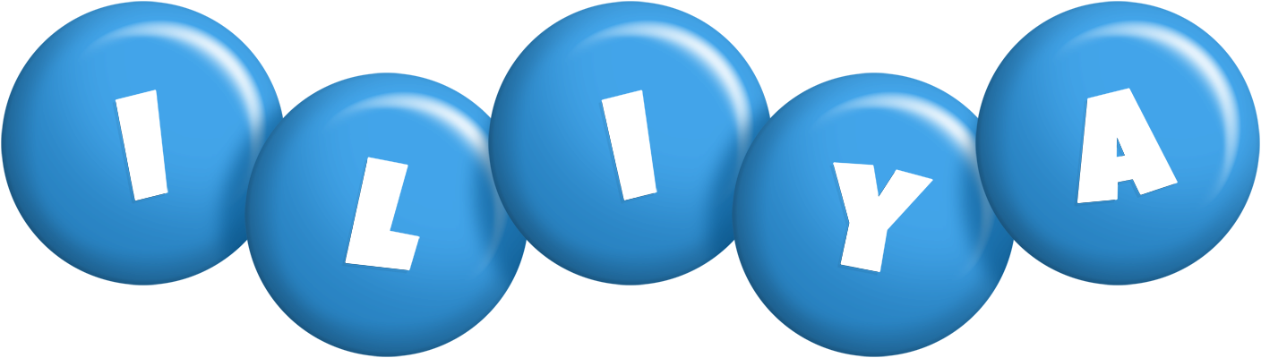 Iliya candy-blue logo