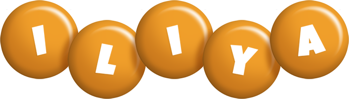 Iliya candy-orange logo