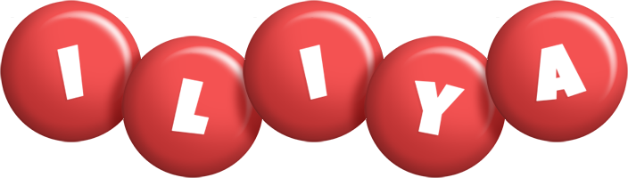 Iliya candy-red logo
