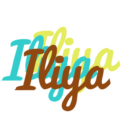 Iliya cupcake logo
