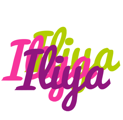 Iliya flowers logo